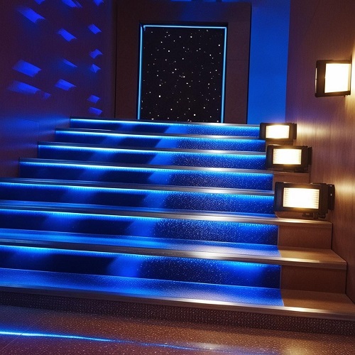 Step Light Inox Blue